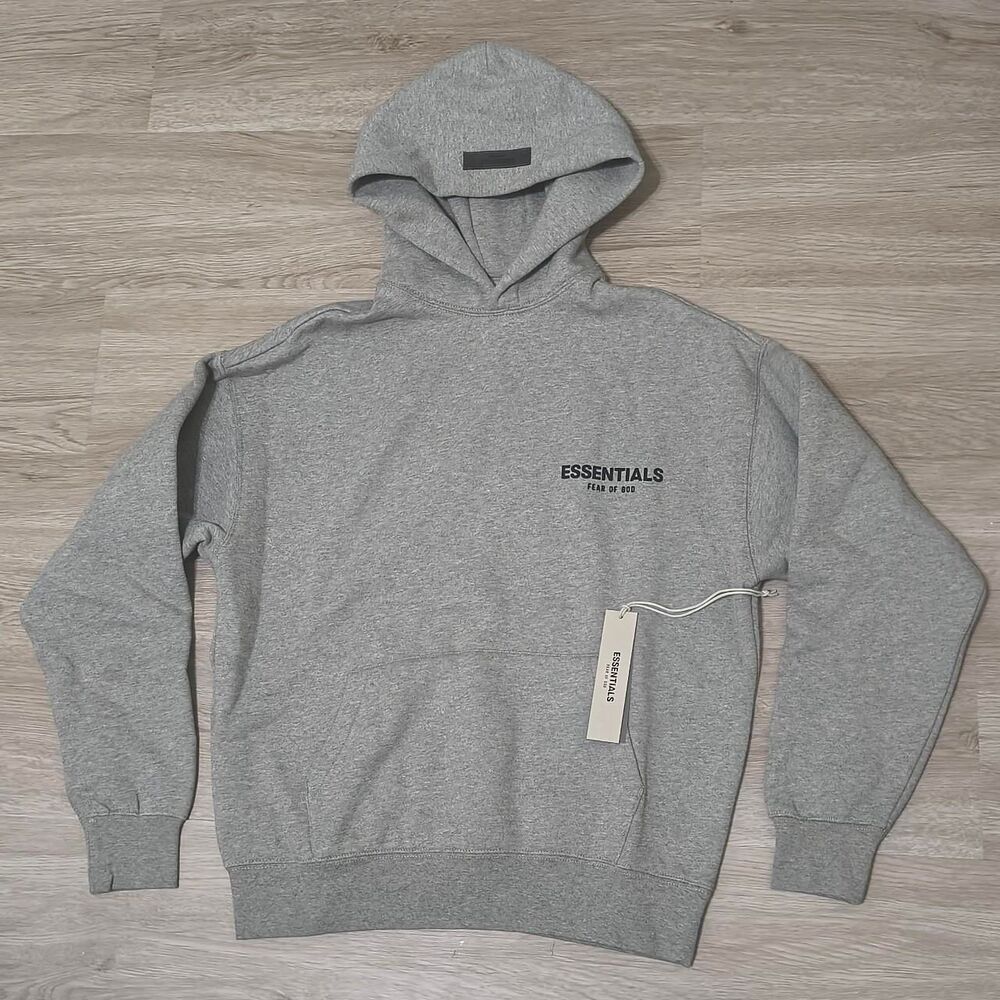 Fear of God Essentials Hoodie – Dark Oatmeal – Size XS – New w/ Tags